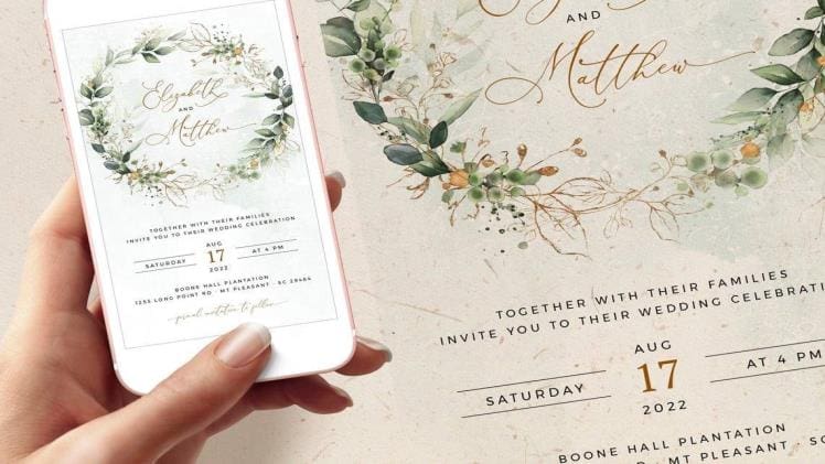 Modern Trends in Wedding Invitation Design What's Hot in 2023